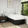 Image de vidaXL Cadre de lit sans matelas noir 80x200 cm tissu 3284689