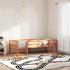 Image de vidaXL Cadre de lit pour enfants sans matelas cire marron 90x190 cm 846869
