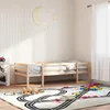 Image de vidaXL Cadre de lit denfant 75x190 cm bois de pin massif lit pour enfant lit simple pour enfant lit en bois massif pour 846870