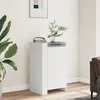 Image de vidaXL Buffet blanc 45x35x75 cm bois dingénierie 848395