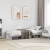 Image de vidaXL Cadre de lit sonoma gris 90x200 cm bois dingénierie meuble de chambre à coucher sommier lit à panneaux lit lit 849584