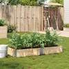 Image de vidaXL Jardinière 150x50 cm bois de pin massif jardinière dextérieur bac à fleurs bac à tomates jardinière de terrasse 3295403