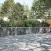 Image de vidaXL Panier gabion avec couvercle 700x50x50 cm fer galvanisé mur en gabion mur de soutènement en gabion clôture en 3295138