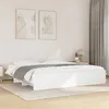 Image de vidaXL Cadre de lit sans matelas blanc 180x200 cm bois dingénierie 3295632