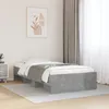 Image de vidaXL Cadre de lit sonoma gris 90x200 cm bois dingénierie meuble de chambre à coucher lit simple sommier lit cadre de 3295679