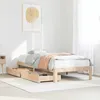 Image de vidaXL Cadre de lit avec tiroirs sans matelas 90x190 cm 3301934