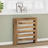 Image de Cache radiateur chêne artisanal 78x20x82 cm bois d ingénierie