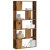 Image de vidaXL Bibliothèque 5 niveaux vieux bois bois ingénierie étagère étagère à livres support de livre armoire de rangement 852778