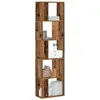 Image de vidaXL Bibliothèque 5 niveaux vieux bois bois dingénierie étagère étagère à livres support de livre armoire de 852787