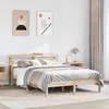Image de vidaXL Cadre de lit avec tête de lit 140x190 cm bois de pin massif lit meuble de chambre à coucher lit en bois lit 3305714
