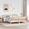 Image de vidaXL Cadre de lit sans matelas 180x200 cm bois massif de pin 3306177