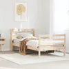 Image de vidaXL Cadre de lit avec tête de lit sans matelas 100x200 cm 3306641