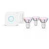 Image de Philips Hue White Ambiance Kit de démarrage Essential GU10 4.7 W Bluetooth x 3
