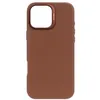 Image de Coque pour iPhone 16 Pro Max Antichocs en Cuir Compatible MagSafe Decoded Marron clair