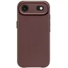 Image de Coque MagSafe - DECODED - iPhone 17 Air - Cuir pleine fleur - Antichocs - Marron