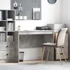 Image de vidaXL Bureau Gris béton 100 x 50 x 76 cm Bois dingénierie 869445