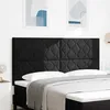 Image de vidaXL Tête de lit Noir 180 cm Velours 3337947