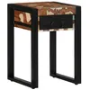 Image de vidaXL Table dappoint multicolore 35x35x50cm bois massif récupération bout de canapé table dappoint de canapé table de 4015944