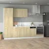 Image de vidaXL Ensemble de 7 meubles de cuisine Lyon en chêne Sonoma 3307654