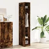 Image de vidaXL Garde-robe chêne fumé 30x50x200 cm bois dingénierie armoire de rangement organisateur de garde-robe armoire 3307688