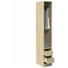 Image de vidaXL Garde-robe chêne sonoma 30x50x200 cm bois dingénierie 3307740