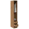 Image de vidaXL Garde-robe chêne artisanal 30x50x200 cm bois dingénierie 3307746