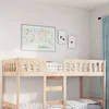Image de vidaXL Lit pour enfants sans matelas 75x190 cm bois de pin massif lit mezzanine lit mezzanine avec échelle cadre de lit 855021