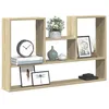 Image de vidaXL Étagère murale chêne sonoma 99x15x60 cm bois dingénierie 853238