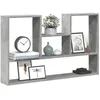 Image de vidaXL Étagère murale gris béton 99x15x60 cm bois dingénierie 853239