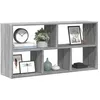 Image de vidaXL Étagère murale sonoma gris 100x25x50 cm bois ingénierie 853277