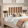 Image de vidaXL Tête de lit avec rangement 140 cm bois massif de pin 855511