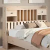 Image de vidaXL Tête de lit avec rangement 135 cm bois massif de pin 855514