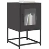 Image de vidaXL Table de chevet noir 36x39x605 cm acier laminé à froid table dappoint armoire de lit table dappoint pour 853326
