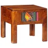 Image de vidaXL Table de chevet 40x40x36 cm bois dacacia massif armoire de chevet armoire de lit table dappoint pour chambre à 4016487