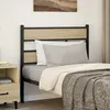 Image de vidaXL Tête de lit de remplacement chêne sonoma 90 cm fer et bois d’ingénierie 4017130
