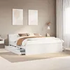 Image de vidaXL Cadre de lit sans matelas avec tête de lit 180x200 cm bois pin meuble de chambre à coucher lit double sommier 3308757