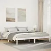 Image de vidaXL Cadre de lit extra long sans matelas 180x210 cm bois massif pin lit meuble de chambre lit en bois lit double 852411