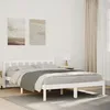 Image de vidaXL Cadre de lit extra long sans matelas 160x220 cm bois massif pin lit meuble de chambre à coucher lit en bois lit 852451