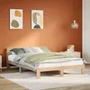Image de vidaXL Cadre de lit sans matelas 160x200 cm bois massif de pin 855555
