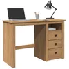 Image de vidaXL Bureau Panama 112x45x75 cm bois massif de pin bureau de travail bureau détude bureau à domicile bureau 4016389