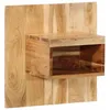 Image de vidaXL Table de chevet 50x27x50 cm bois dacacia solide armoire de lit meuble de chambre à coucher table de chevet en 4017524