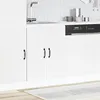 Image de vidaXL Meuble bas pour évier Kalmar blanc 60x46x815cm bois ingénierie 853437