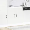 Image de vidaXL Meuble bas pour évier Kalmar blanc 80x46x815cm bois ingénierie 853447