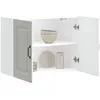 Image de vidaXL Armoire murale de cuisine Kalmar blanc bois dingénierie 853587