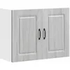 Image de vidaXL Armoire murale de cuisine Kalmar sonoma gris bois dingénierie meuble mural de cuisine armoire pour mur de cuisine 853593