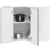 Image de vidaXL Armoire murale dangle de cuisine Kalmar chêne fumé 853622