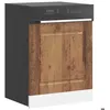 Image de vidaXL Panneau de lave-vaisselle Kalmar vieux bois 60x15x57 cm 853665