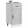 Image de vidaXL Armoire de cuisine Porto sonoma gris bois dingénierie 853953