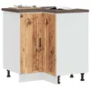 Image de vidaXL Armoire dangle de cuisine Porto vieux bois bois dingénierie 853995