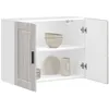 Image de vidaXL Armoire murale de cuisine Porto sonoma gris bois dingénierie meuble mural de cuisine armoire pour mur de cuisine 854073